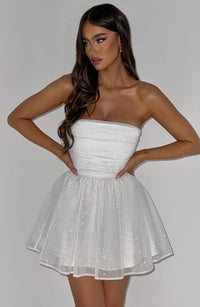 Vestido Mini con Brillo Pilar