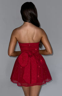 Vestido Mini con Brillo Pilar
