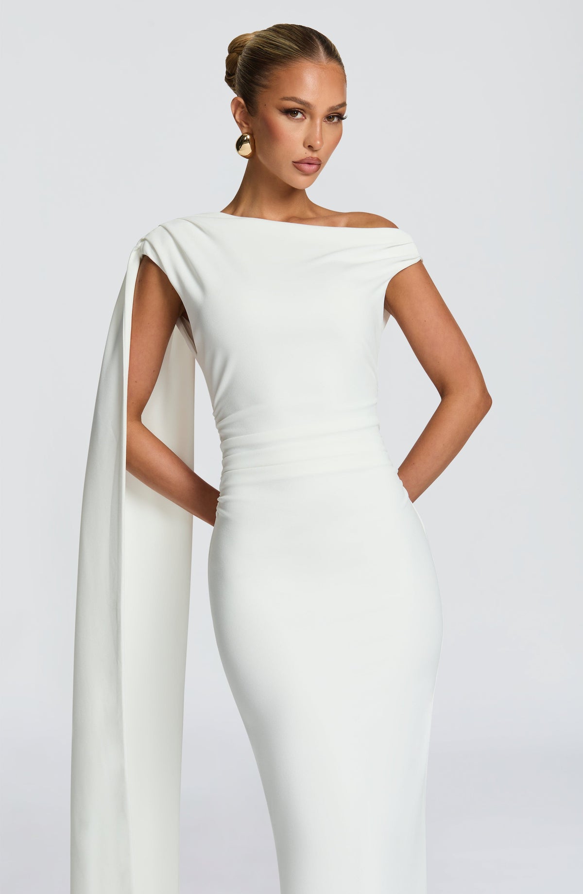 Vestido Maxi Plisado Amalia Estrella