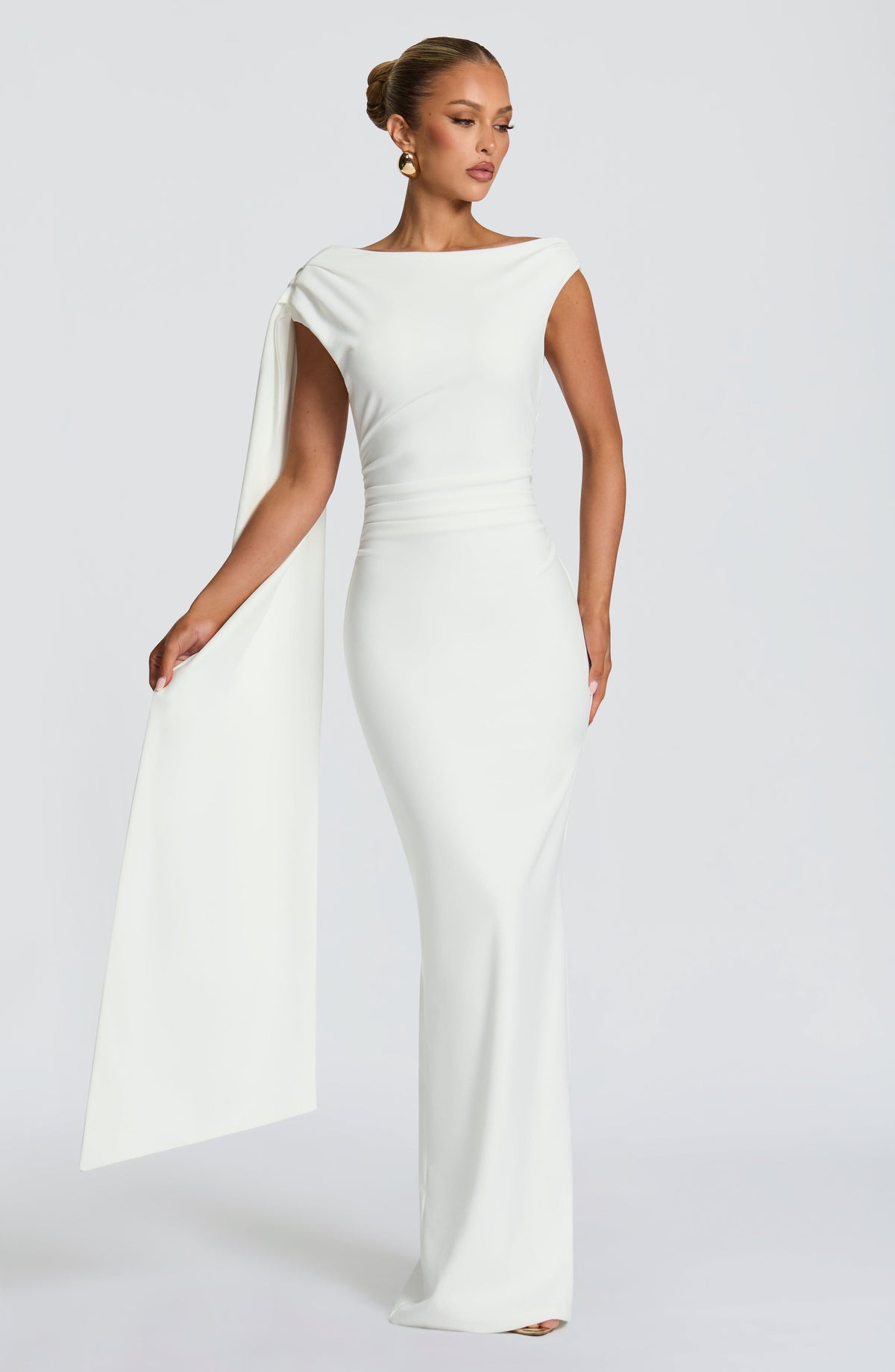Vestido Maxi Plisado Amalia Estrella
