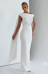 Vestido Maxi Plisado Amalia Estrella