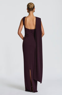 Vestido Maxi Plisado Amalia Estrella