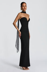 Vestido Maxi Palabra de Honor Naiara