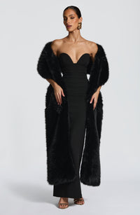 Vestido Maxi Palabra de Honor Naiara