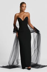 Vestido Maxi Palabra de Honor Naiara
