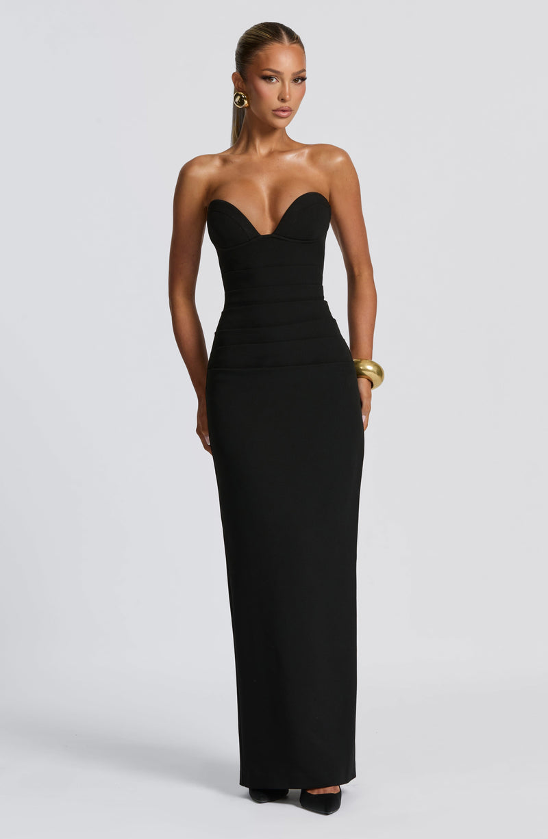 Vestido Maxi Palabra de Honor Naiara