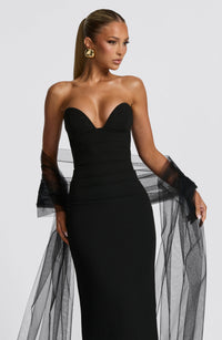 Vestido Maxi Palabra de Honor Naiara