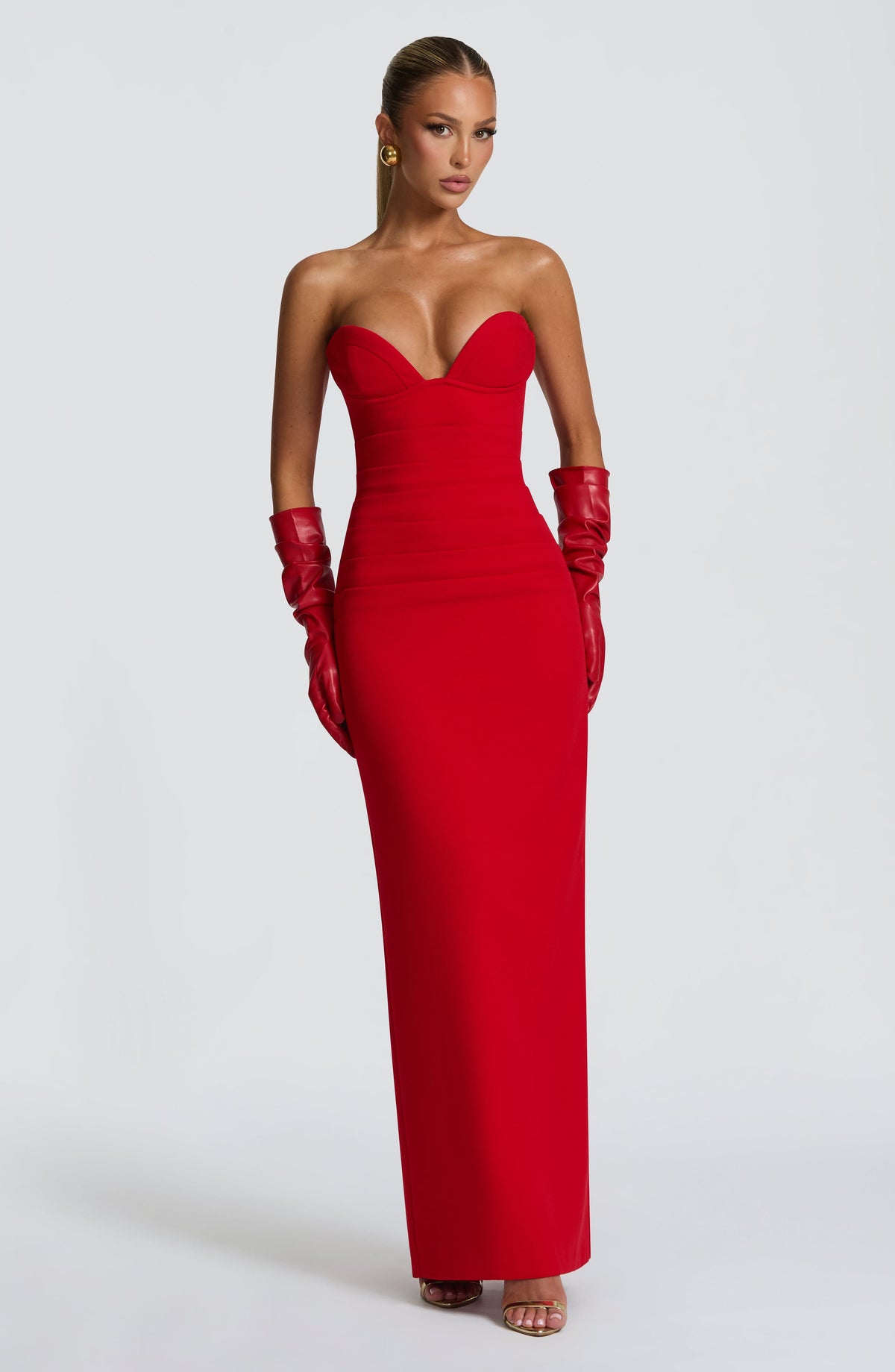 Vestido Maxi Palabra de Honor Naiara