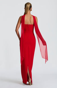 Vestido Maxi Palabra de Honor Naiara