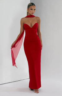 Vestido Maxi Palabra de Honor Naiara