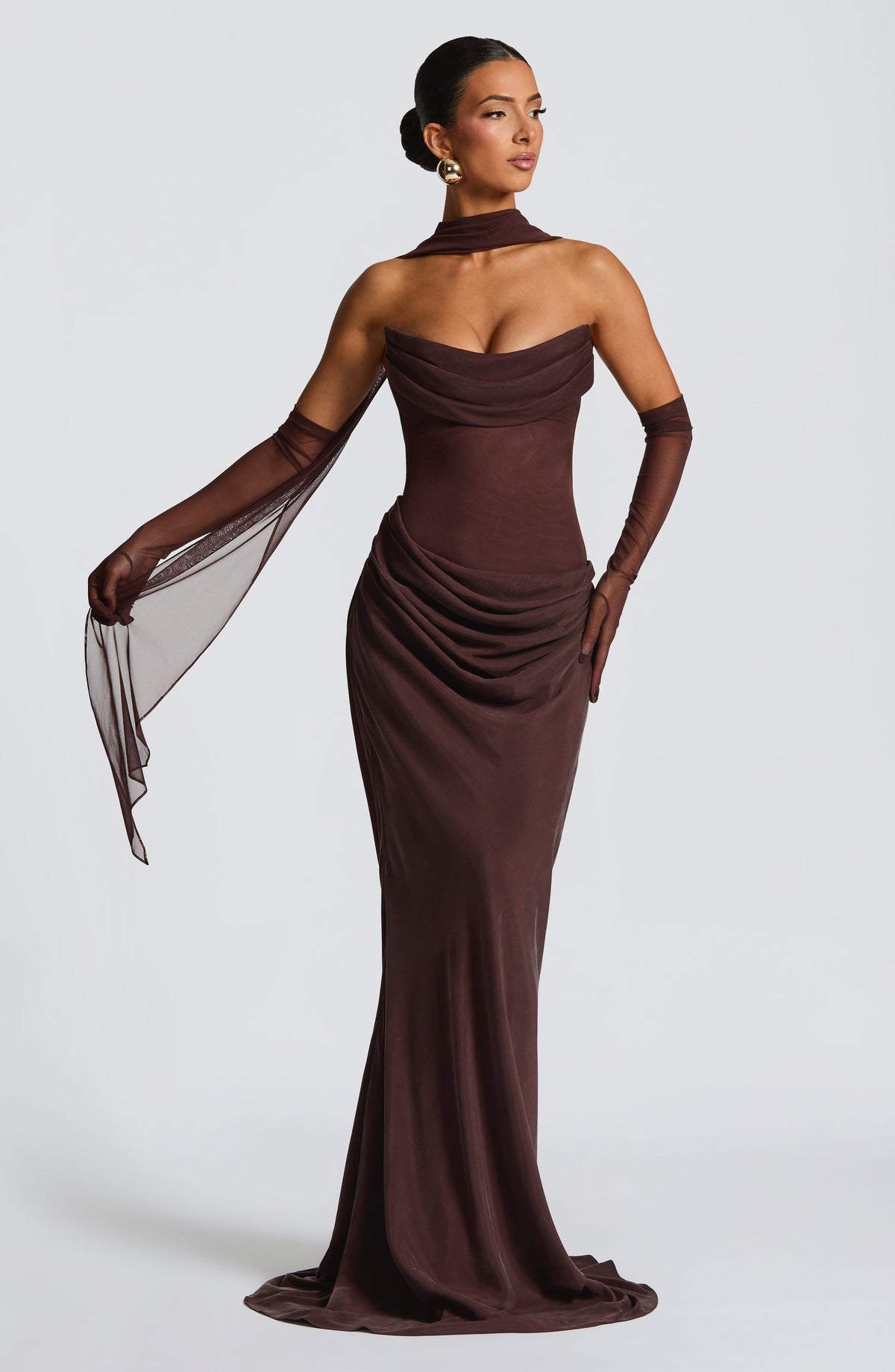 Vestido Maxi Corsé Zaida