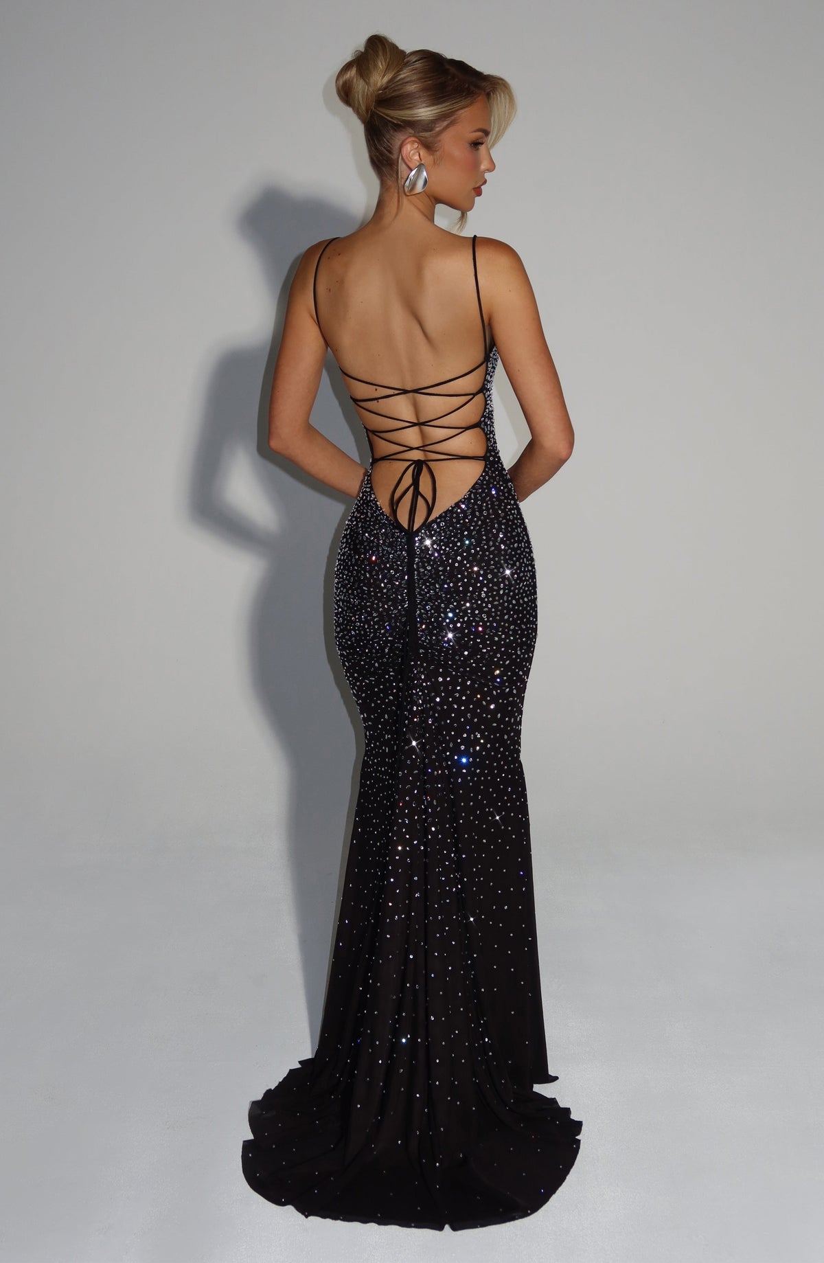 Vestido Maxi con Brillo Julia Dalia