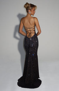 Vestido Maxi con Brillo Julia Dalia