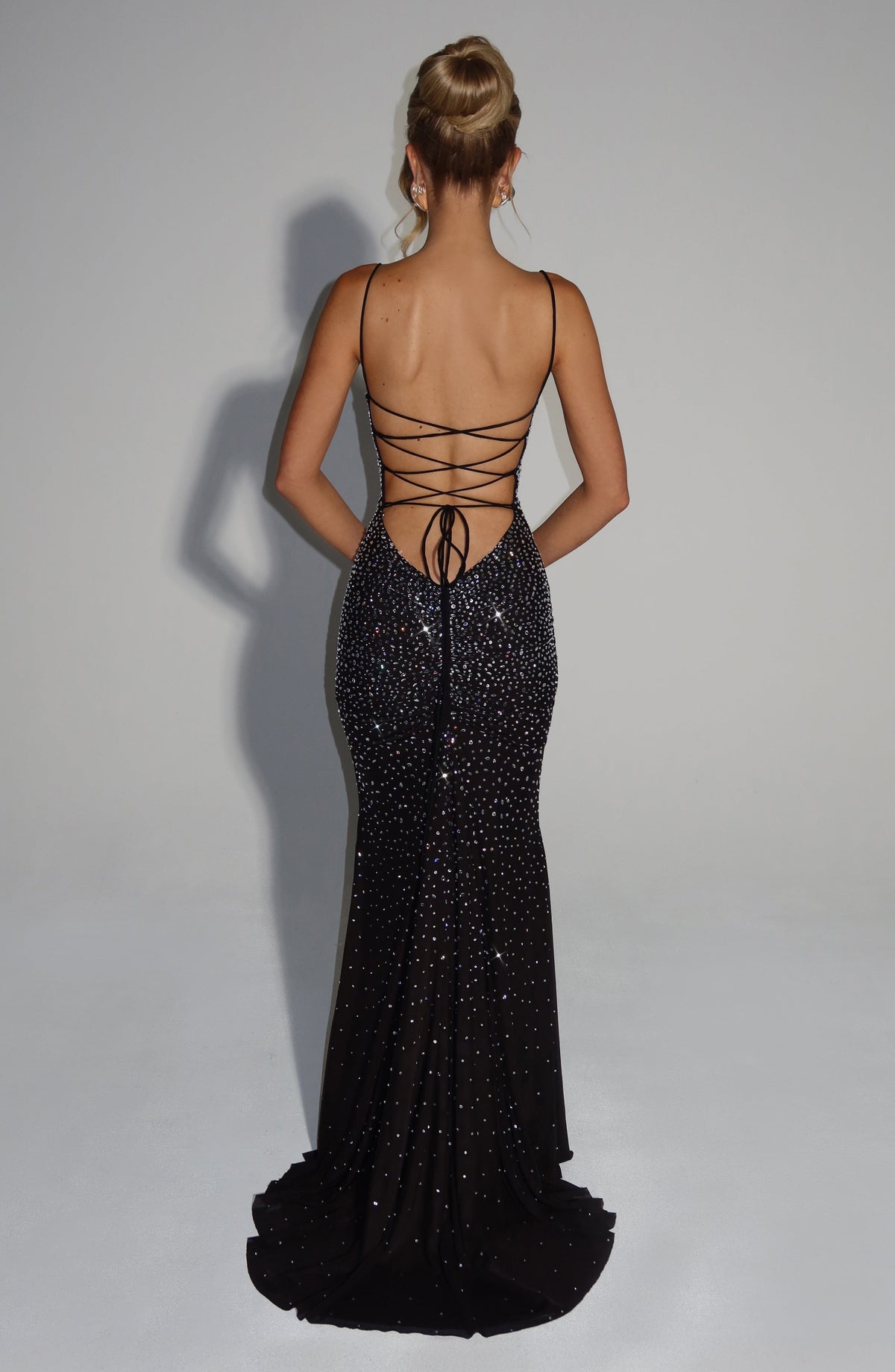 Vestido Maxi con Brillo Julia Dalia