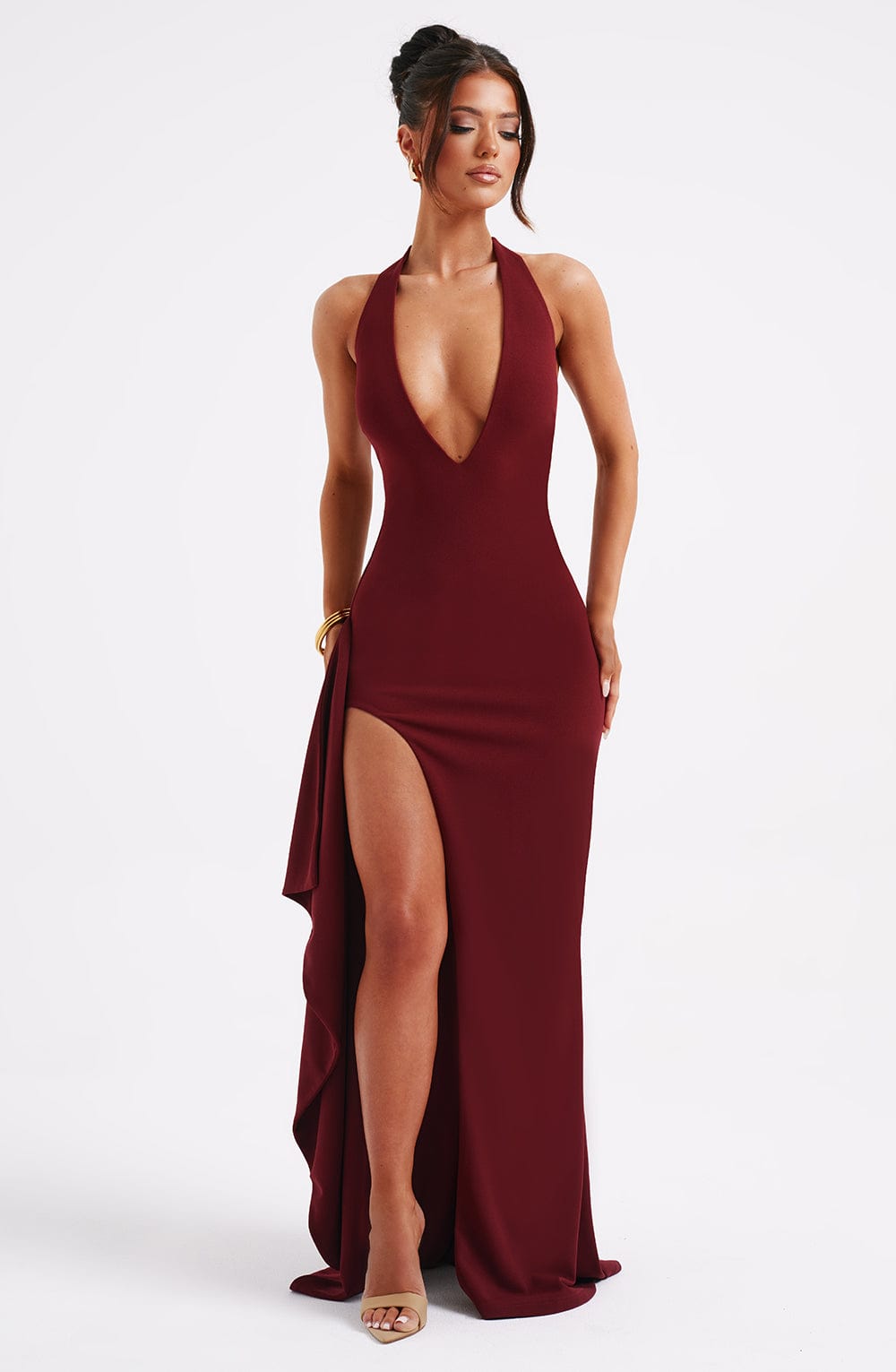 Vestido Maxi Halter Dalia