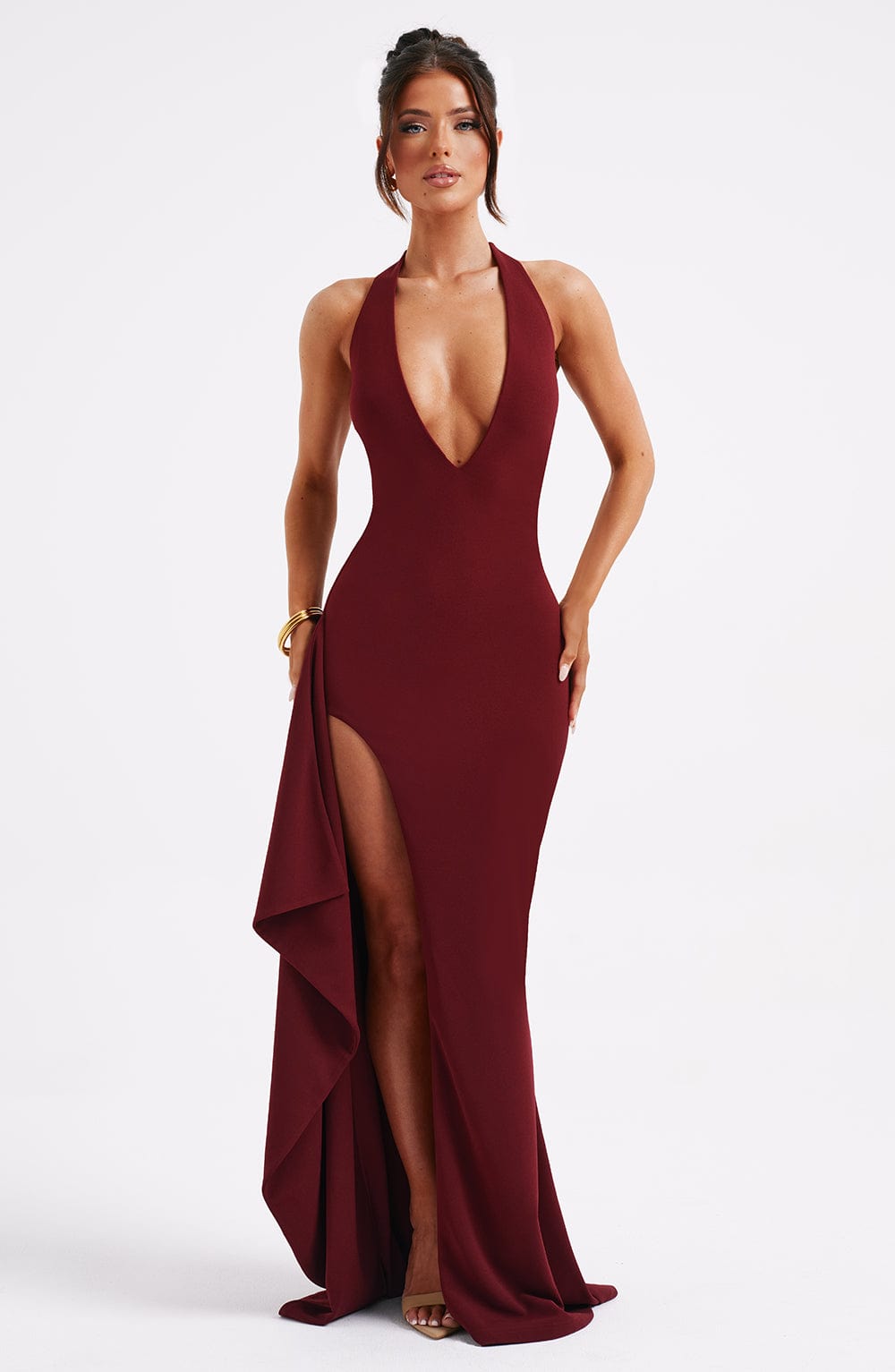 Vestido Maxi Halter Dalia