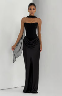 Vestido Maxi Corsé Estrella