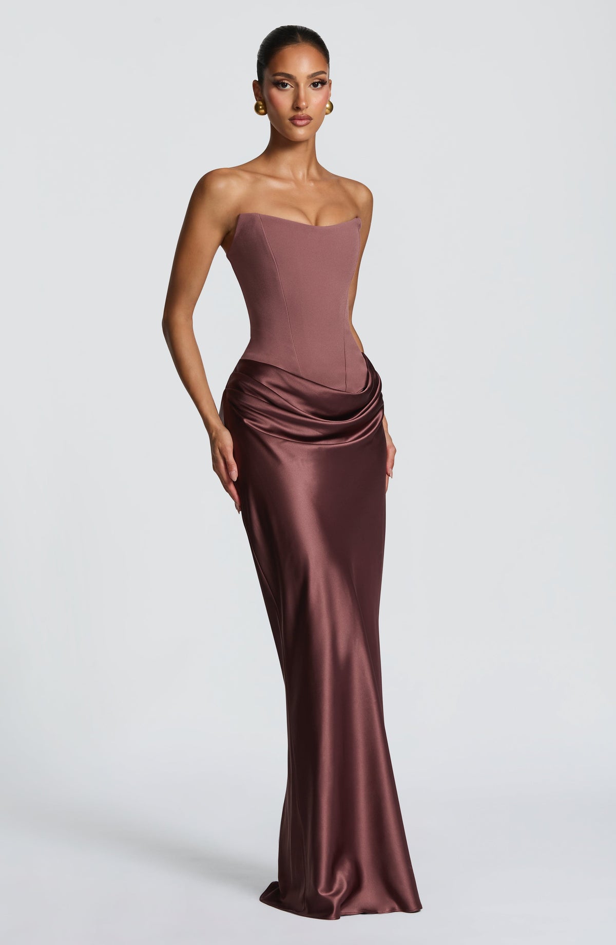 Vestido Maxi Corsé Estrella