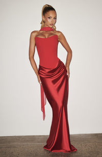 Vestido Maxi Corsé Estrella