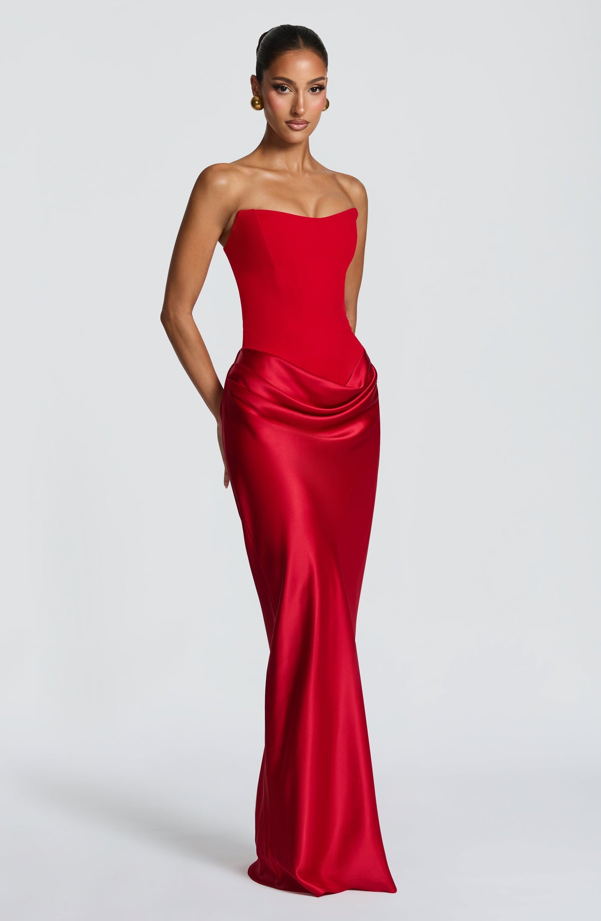 Vestido Maxi Corsé Marina