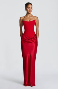 Vestido Maxi Corsé Estrella