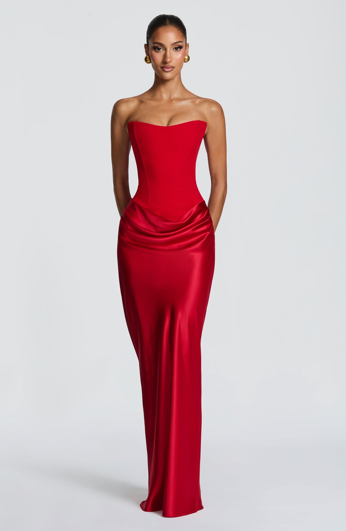 Vestido Maxi Corsé Marina