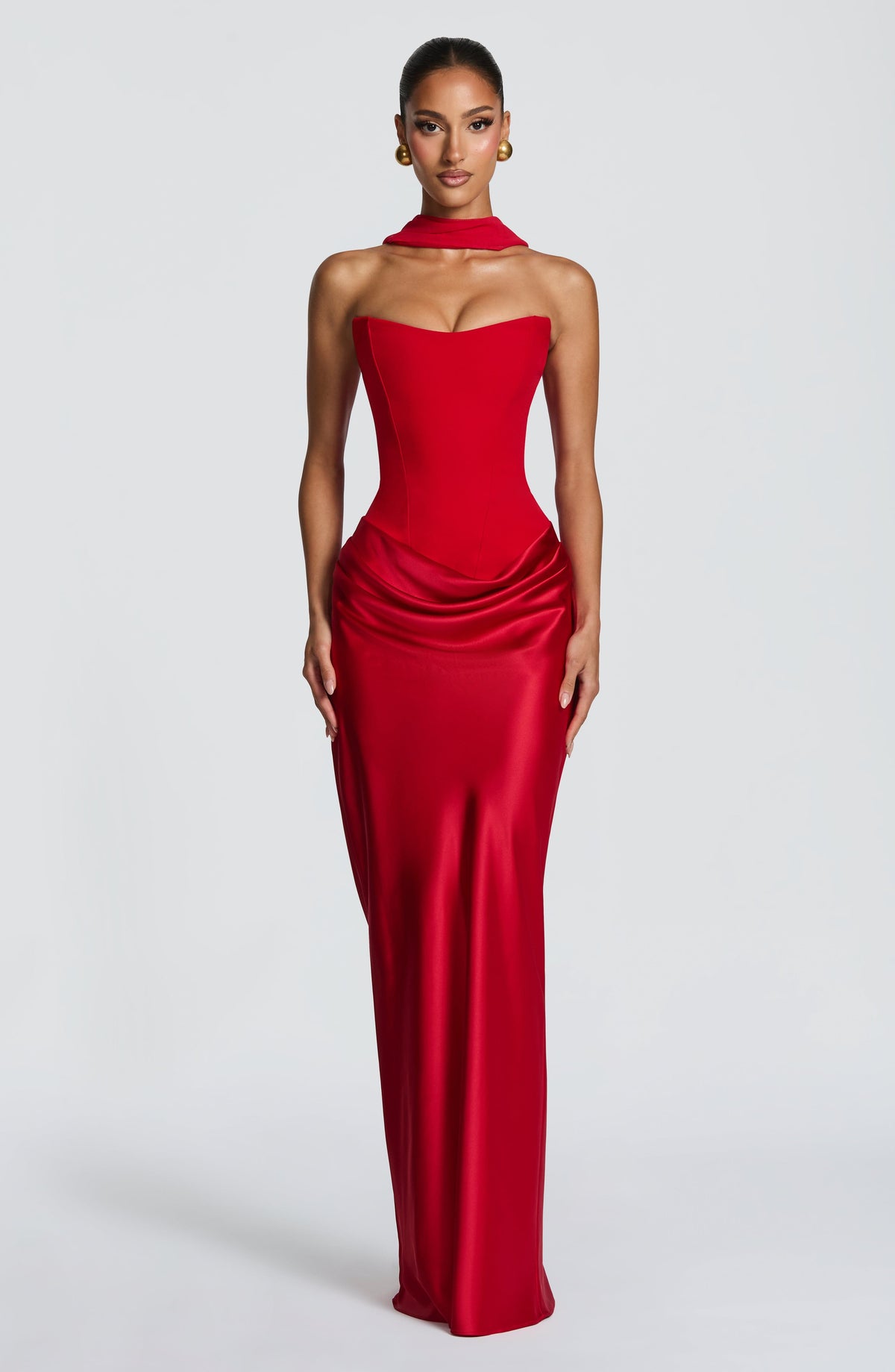 Vestido Maxi Corsé Estrella