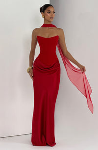 Vestido Maxi Corsé Estrella