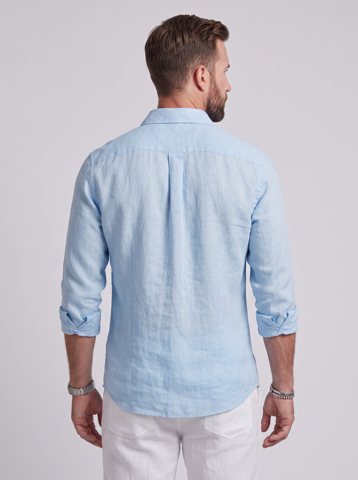 Camisa de Lino Corte Relajado