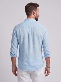 Camisa de Lino Corte Relajado