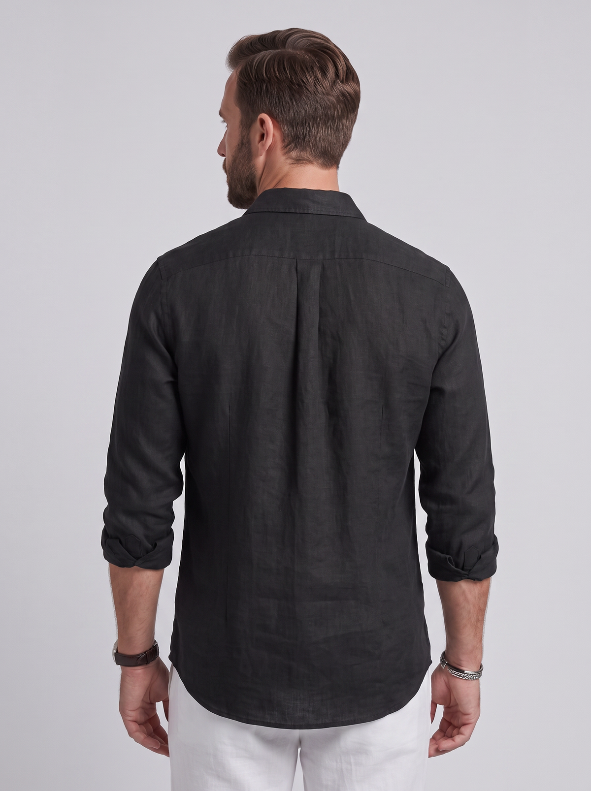 Camisa de Lino Corte Relajado