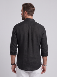 Camisa de Lino Corte Relajado