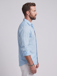 Camisa de Lino Corte Relajado