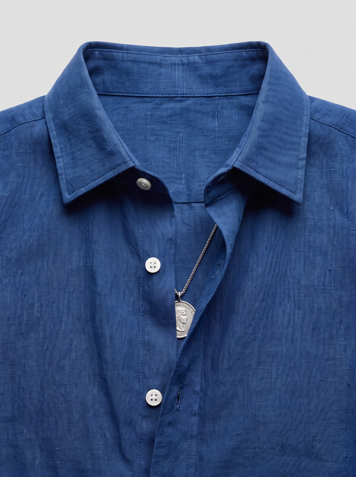 Camisa de Lino Corte Relajado