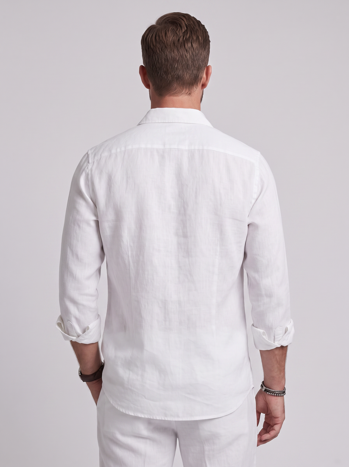 Camisa de Lino Corte Relajado