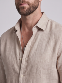 Camisa de Lino Corte Relajado