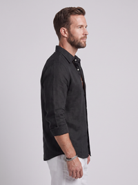 Camisa de Lino Corte Relajado
