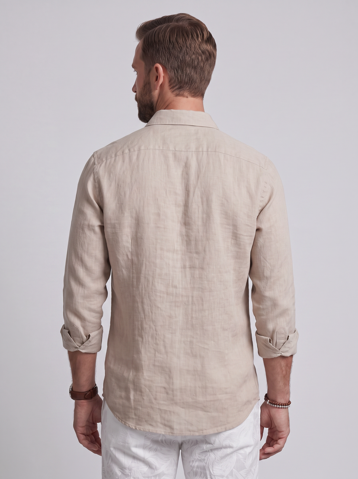 Camisa de Lino Corte Relajado