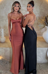 Vestido Maxi con Aberturas Daniela