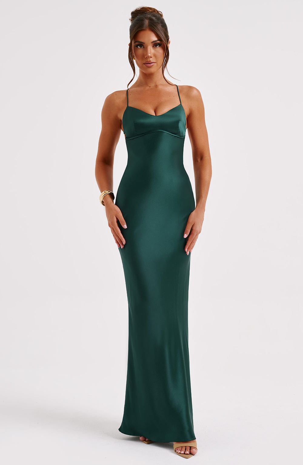 Vestido Maxi con Aberturas Daniela