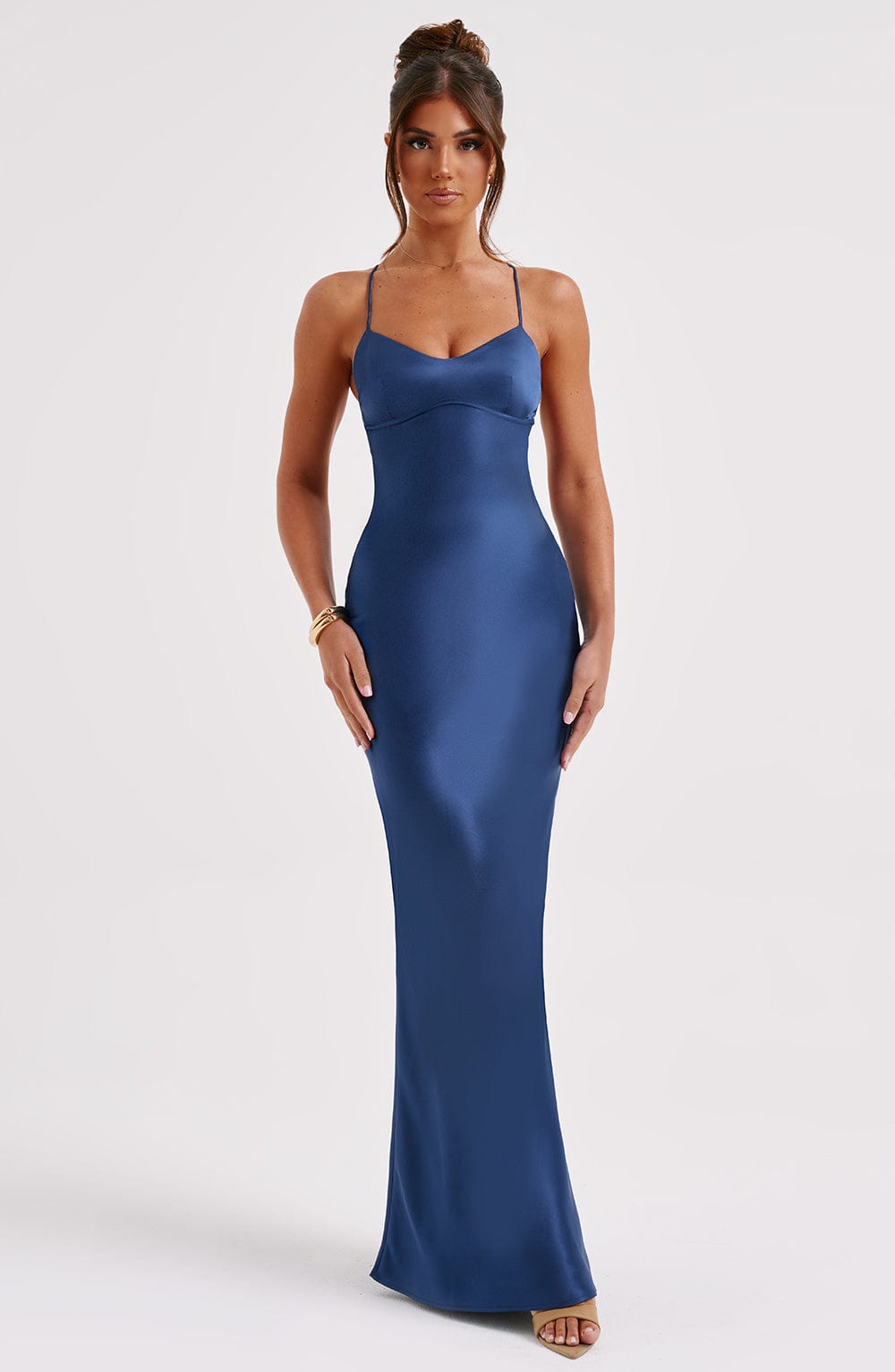 Vestido Maxi con Aberturas Daniela