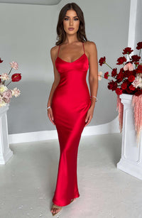 Vestido Maxi con Aberturas Daniela