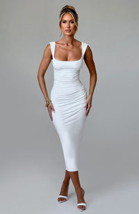 Vestido Midi con Brillo Claudia