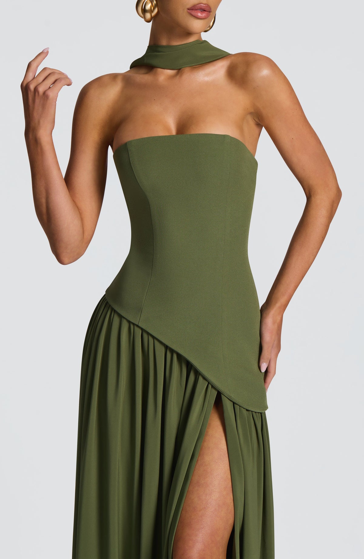 Vestido Maxi Corsé Mar Diana