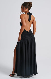 Vestido Maxi Halter Emma