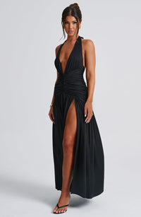Vestido Maxi Halter Emma