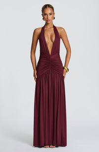 Vestido Maxi Halter Iria