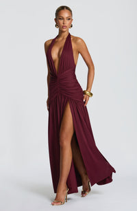 Vestido Maxi Halter Emma