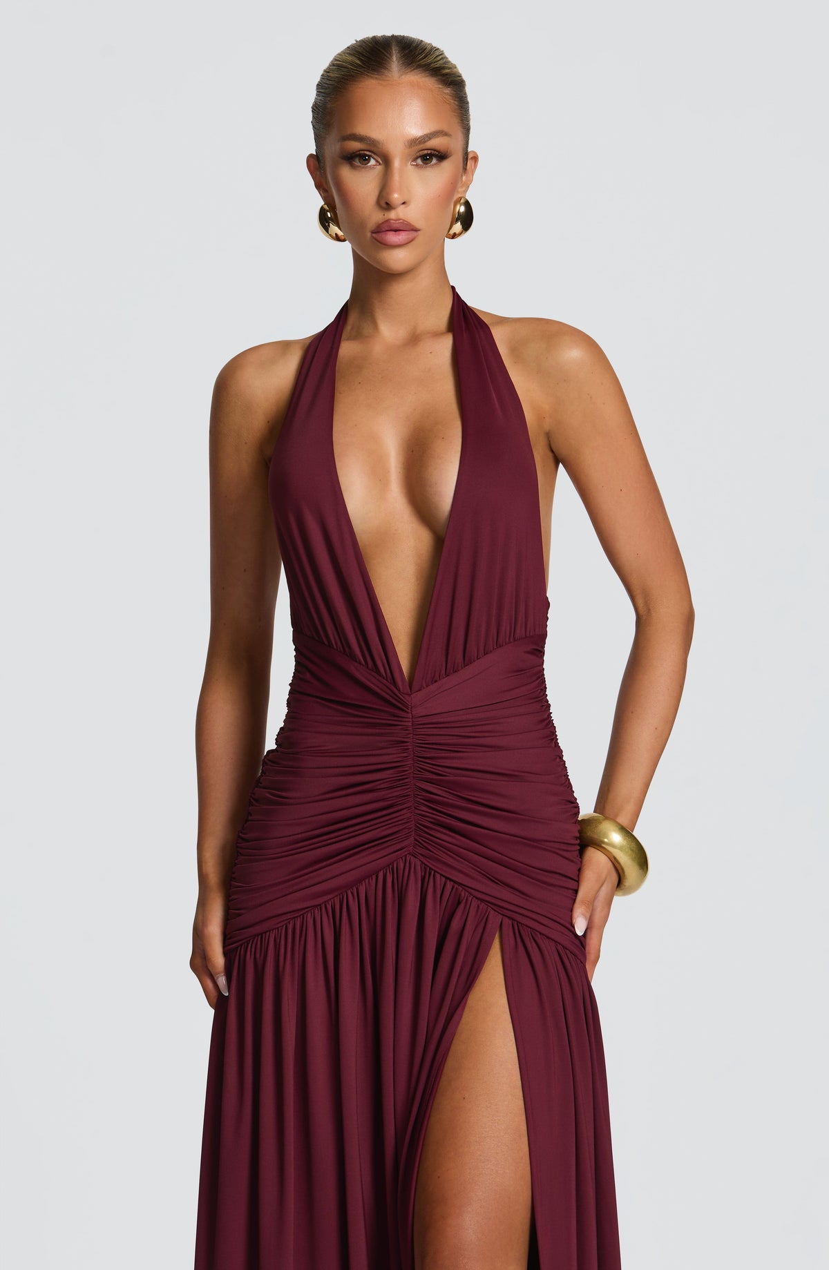 Vestido Maxi Halter Emma