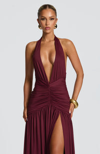 Vestido Maxi Halter Iria